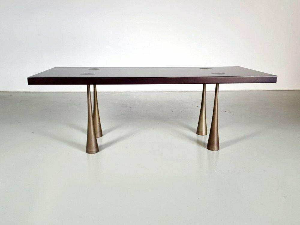Vintage Italian Dining Table By Angelo Mangiarotti , 1970s