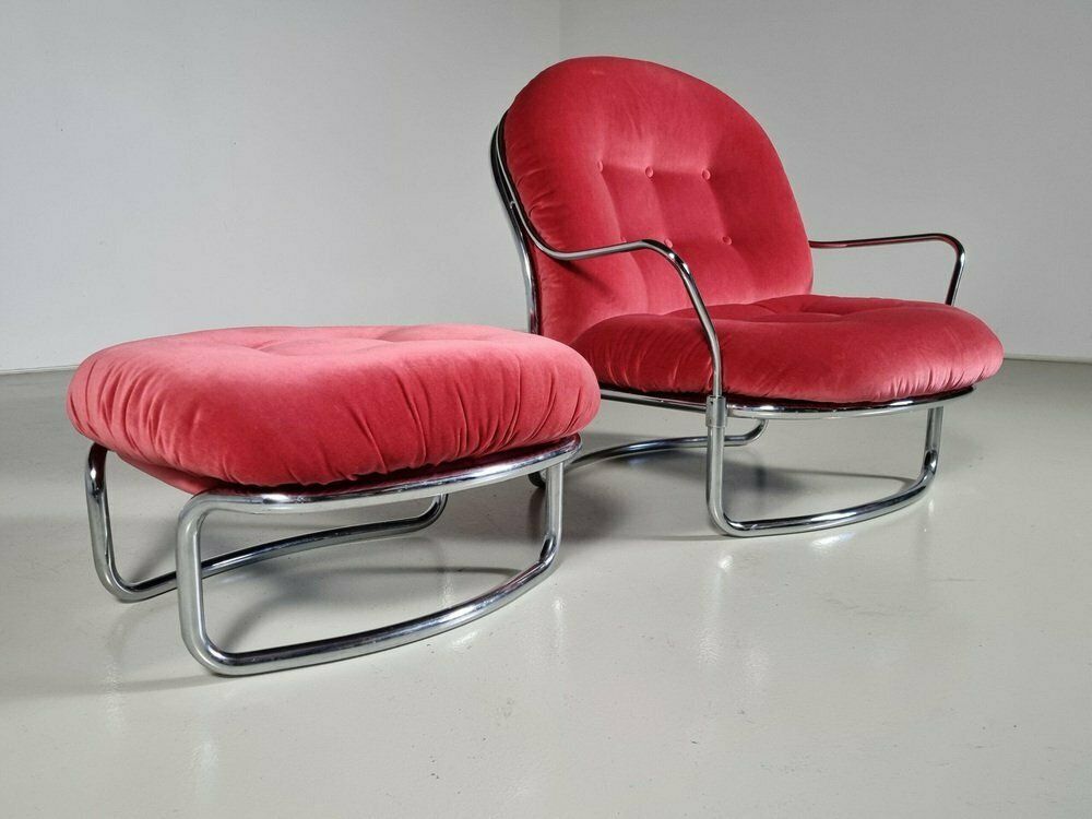 915 Lounge Chair Set Attributed To Carlo De Carli For Cinova, 1960s, Set Of 2 photo furniture