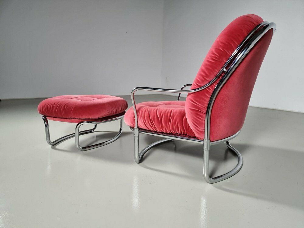 915 Lounge Chair Set Attributed To Carlo De Carli For Cinova, 1960s, Set Of 2 photo buy