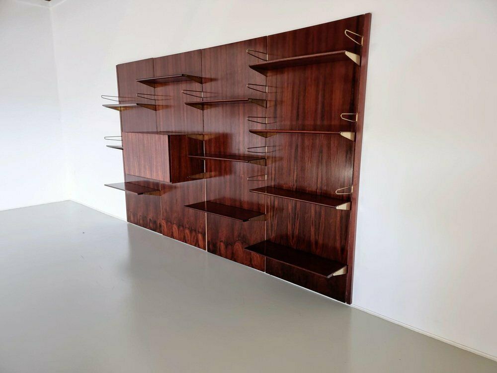 Wall Unit By Finn Juhl For Bovirke, Denmark, 1960s photo Furniture