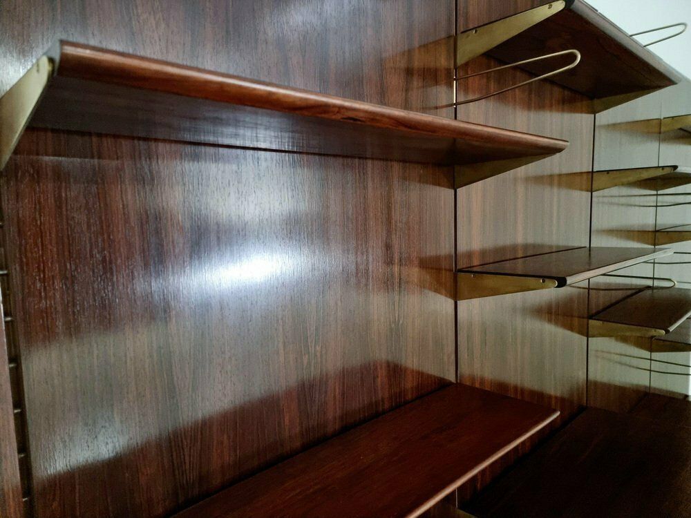 photo furniture Wall Unit By Finn Juhl For Bovirke, Denmark, 1960s