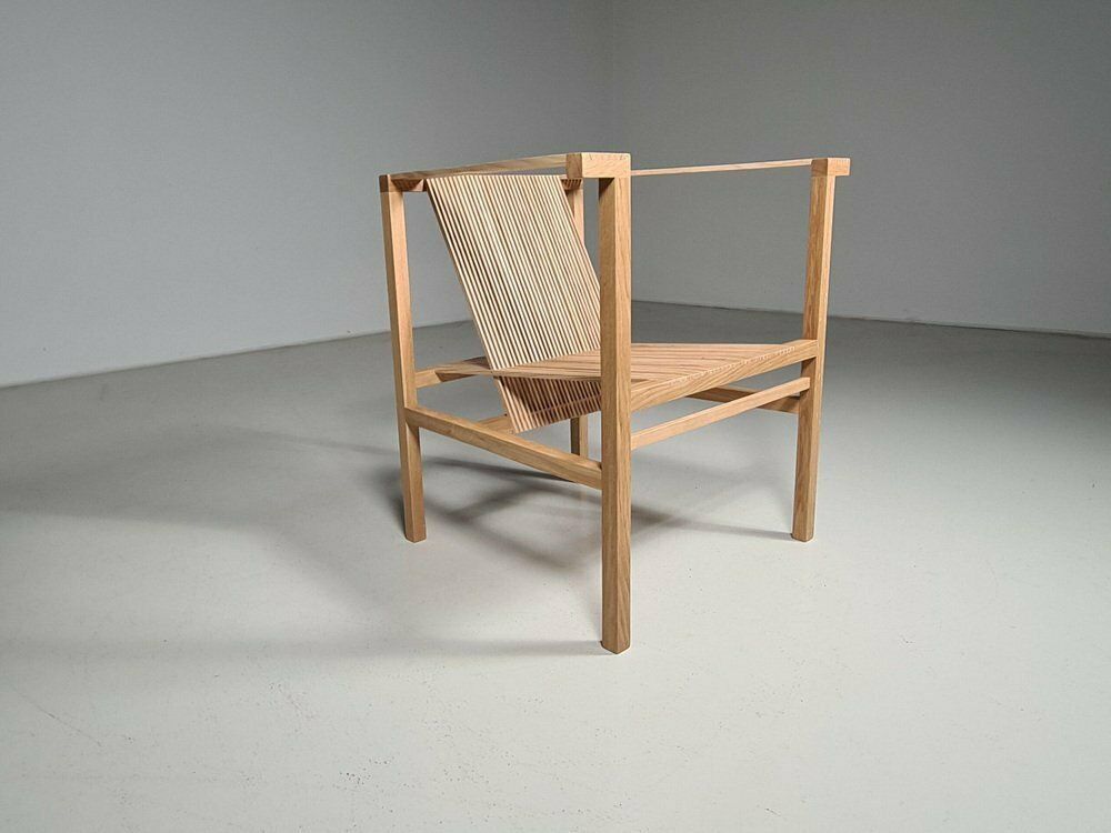 Fauteuil 21 Slat Chair By Ruud Jan Kokke, The Netherlands photo furniture