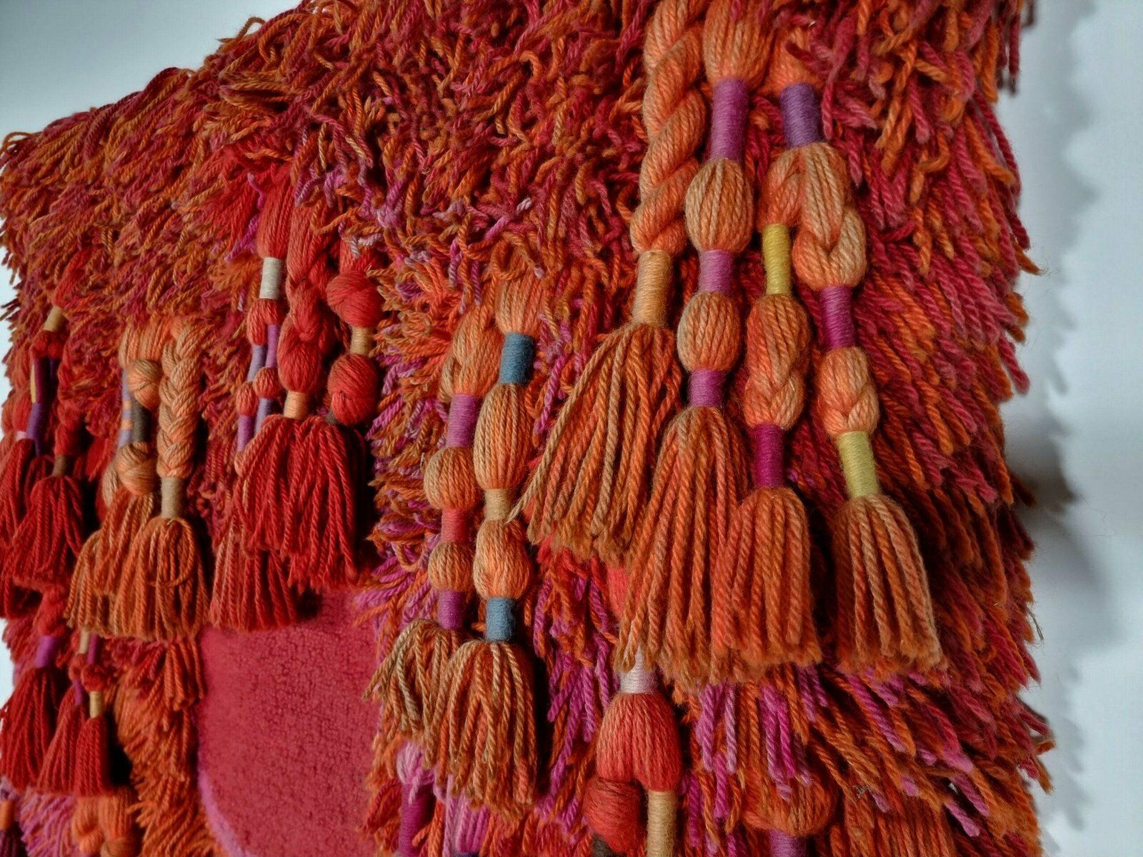 Wall Tapestry By Ewald Krner For Schloss Hackhausen, Germany, 1970s photo Art