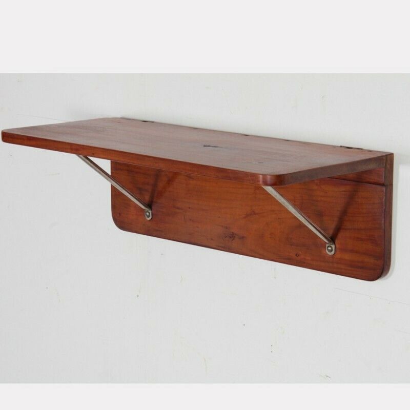 Vintage Wooden Shelf From The 1950s photo furniture