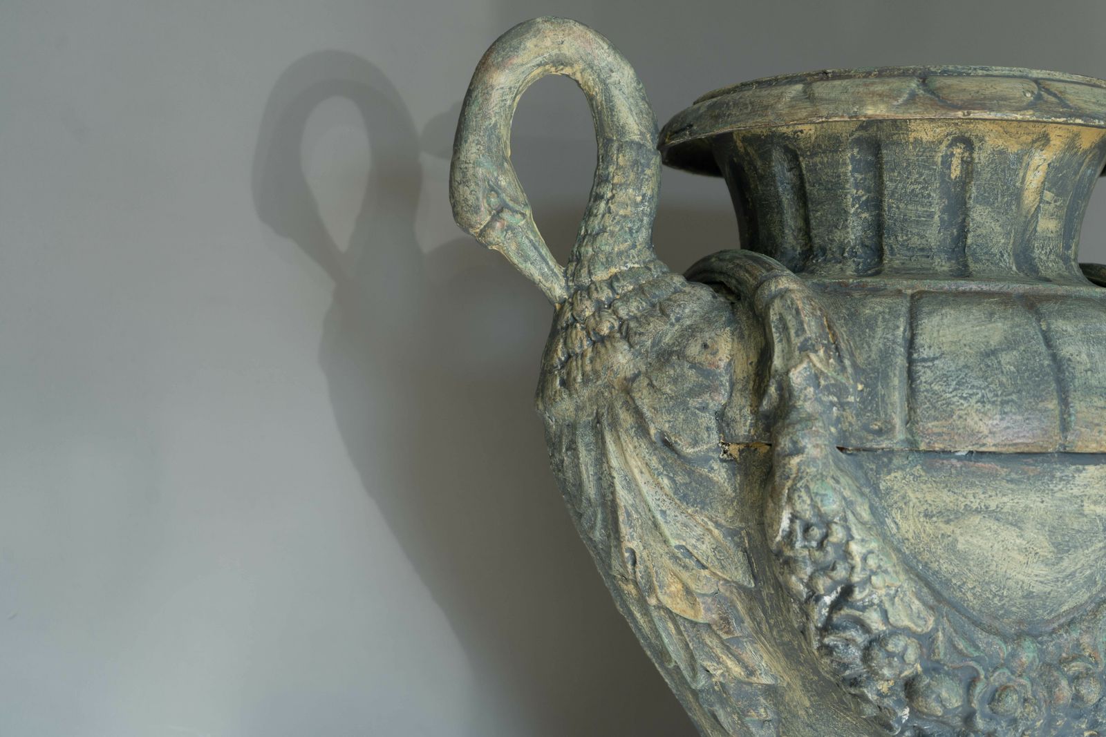 photo for sale Pair Of French Antique Urns