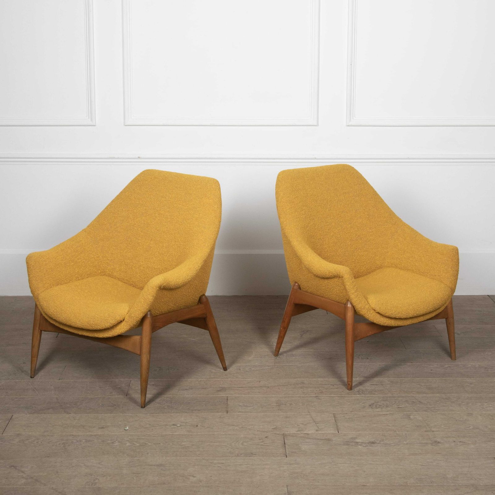 Pair Of Mid Century Julia Gaubek Armchairs photo vinterior