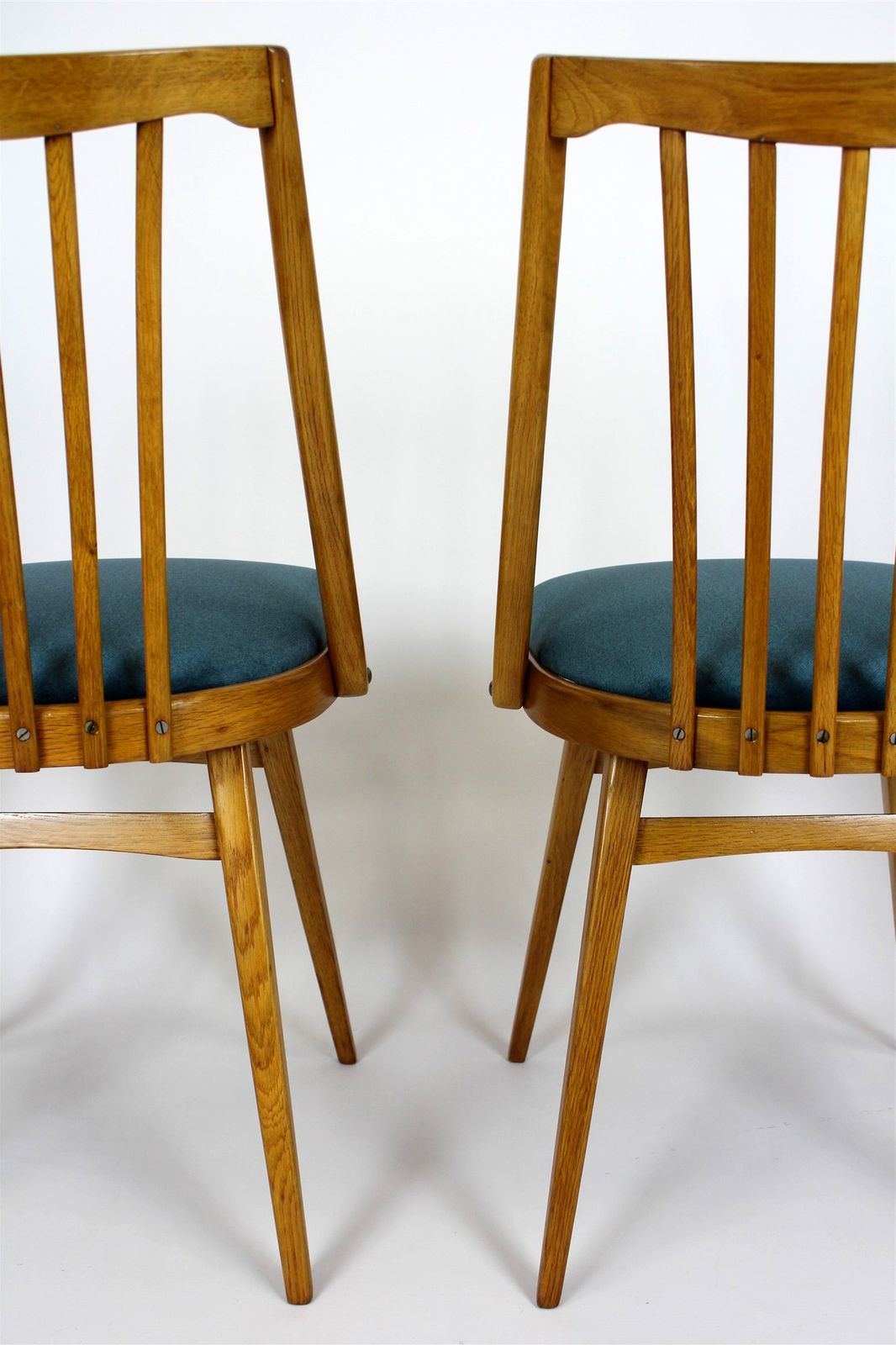 Restored Dining Chairs From Interier Praha, 1960s, Set Of 4 photo for sale