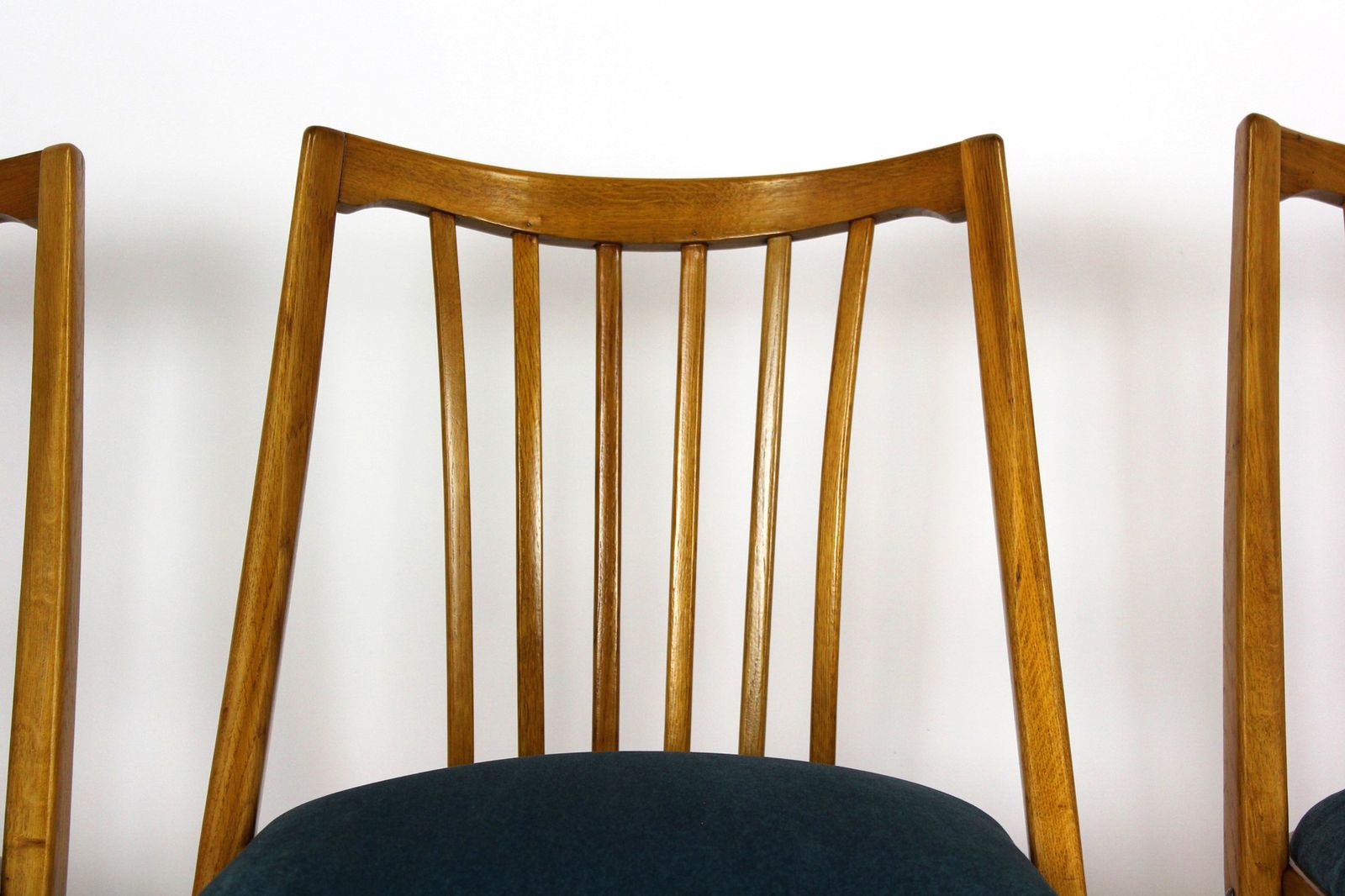 1380.0 Restored Dining Chairs From Interier Praha, 1960s, Set Of 4 photo