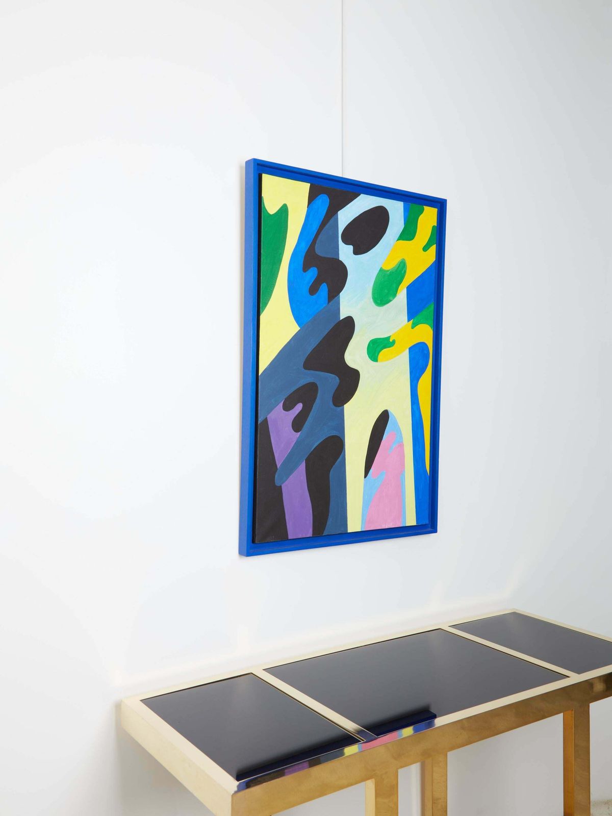Huile sur toile Guy de Rougemont, 2006 photo vinterior