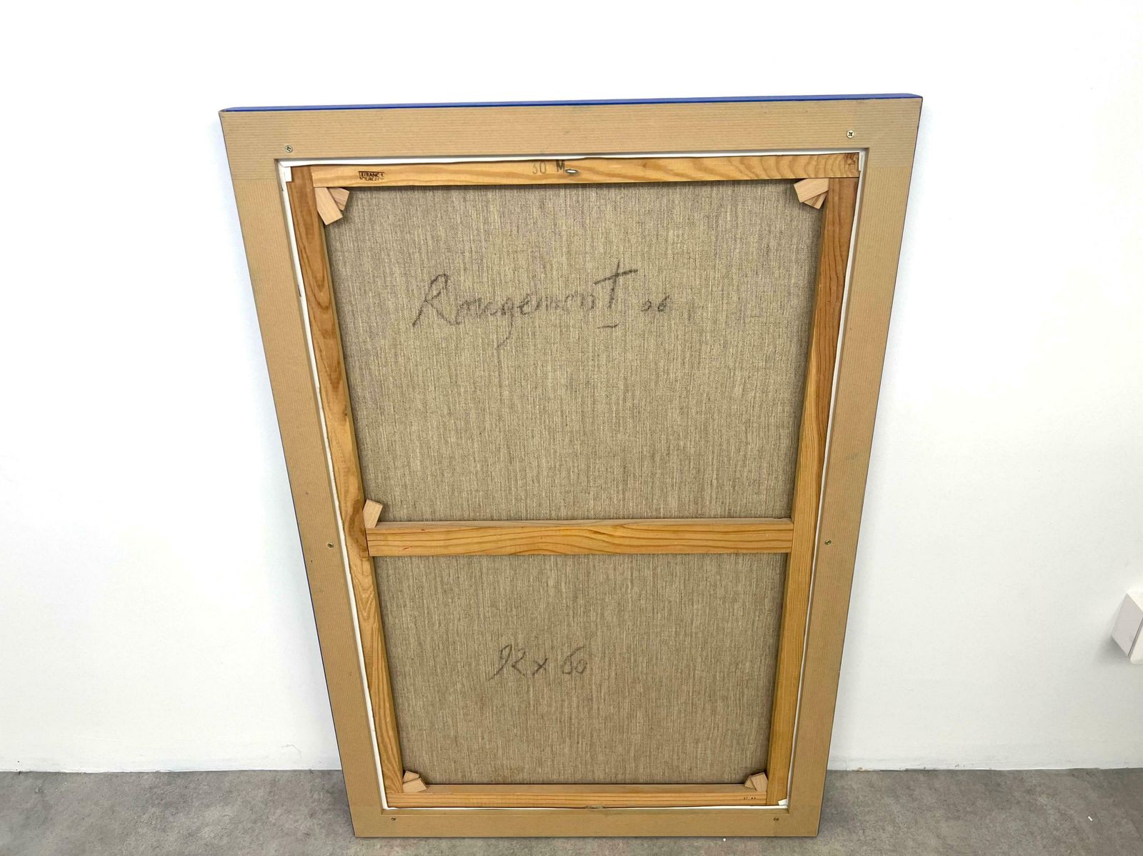 photo furniture Huile sur toile Guy de Rougemont, 2006