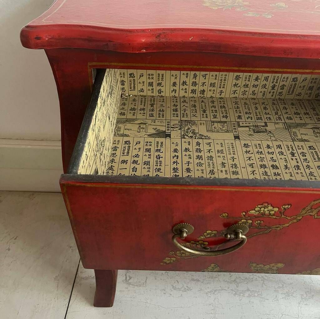 Japanned Chest Of Drawers, 1960s photo buy