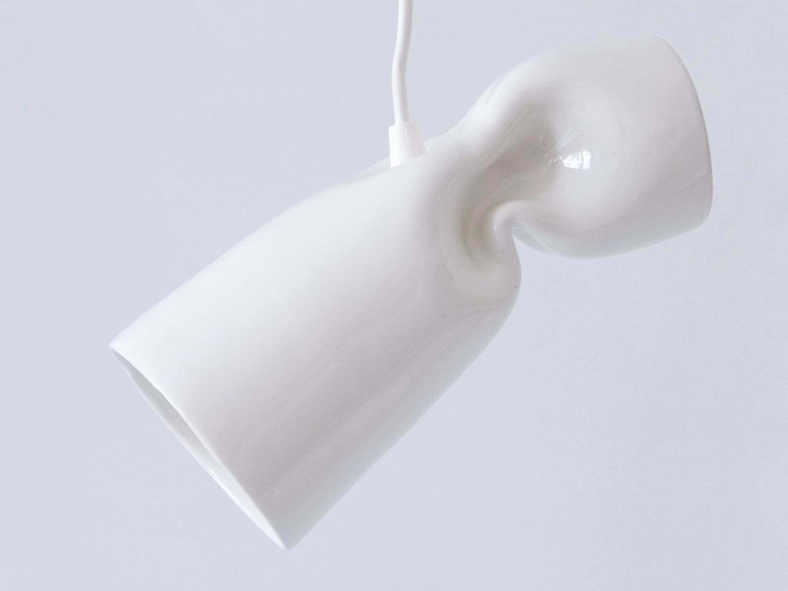 2128.0 Set Of Four Strangled Light Pendant Lamps By Gitta Gschwendtner For Artificial photo