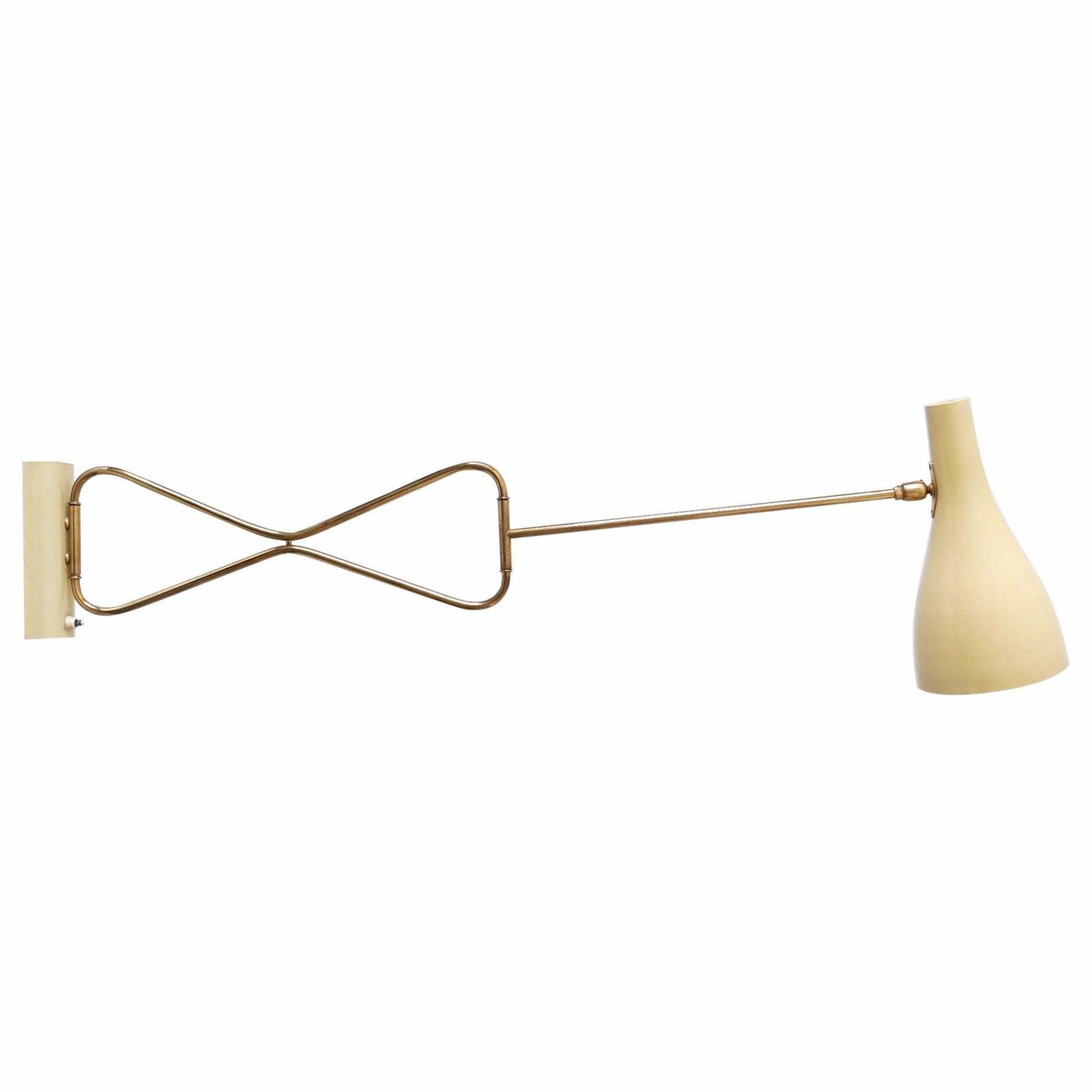 Rare & Elegant Mid Century Modern Wall Lamp '9590/28' By Cosack Germany 1950s