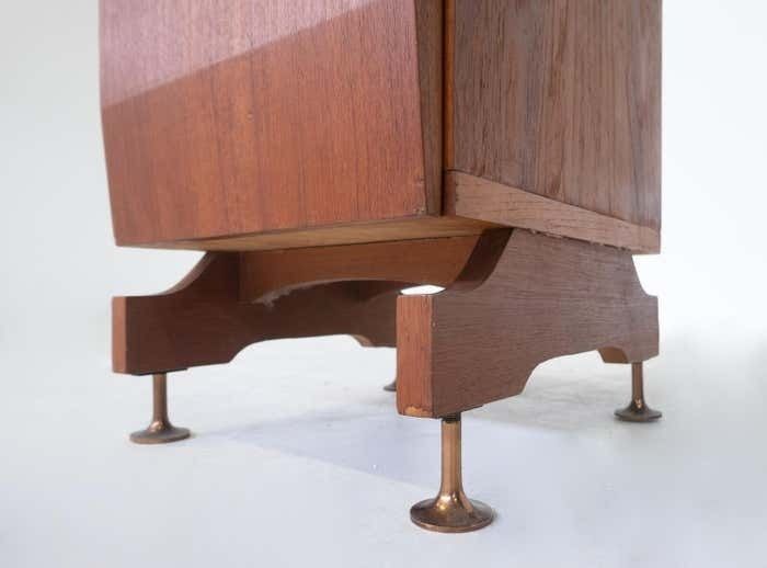 Mid Century Modern Small Chest, Wood, Italy, 1960s photo for sale
