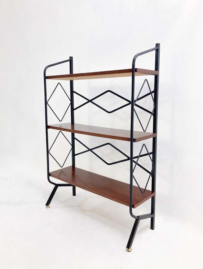 Mid Century Modern Small Italian Shelves, 1960s photo vinterior