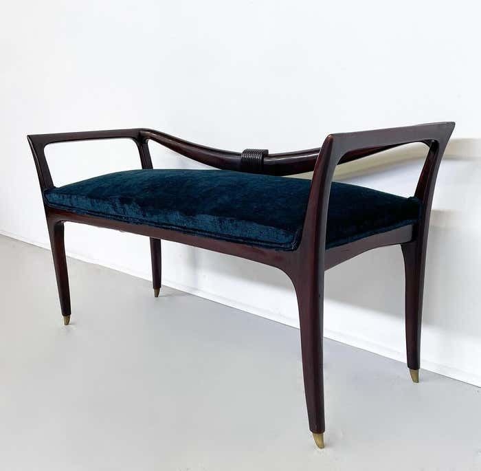 Mid Century Modern Bench By Emilio Lancia  Italy  1930s photo 6080.0