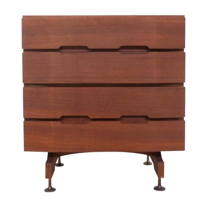 Mid Century Modern Small Chest Of Drawers, Italy, 1960s