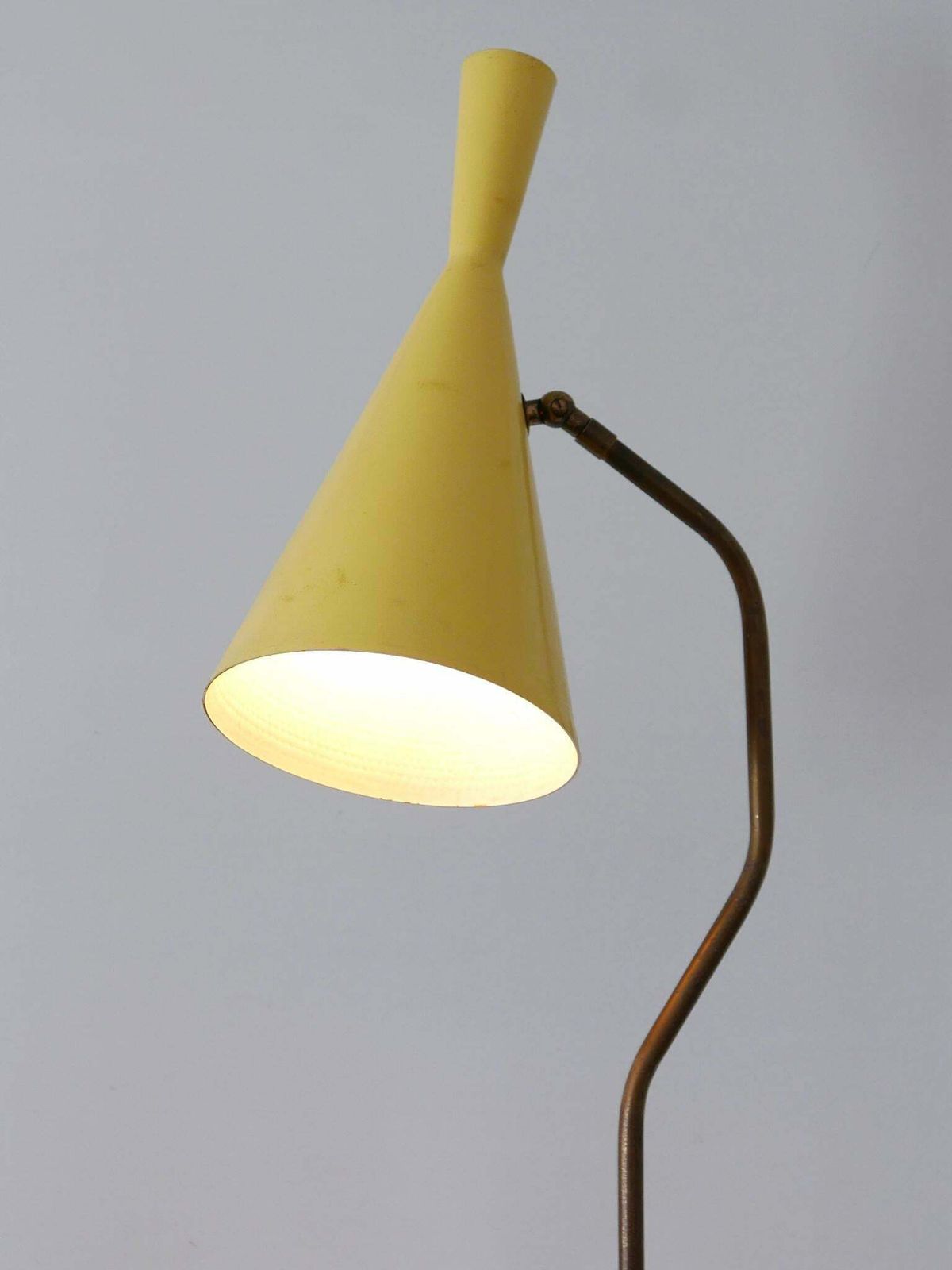 Elegant Mid Century Modern Diabolo Floor Lamp Or Reading Light Austria 1950s photo buy