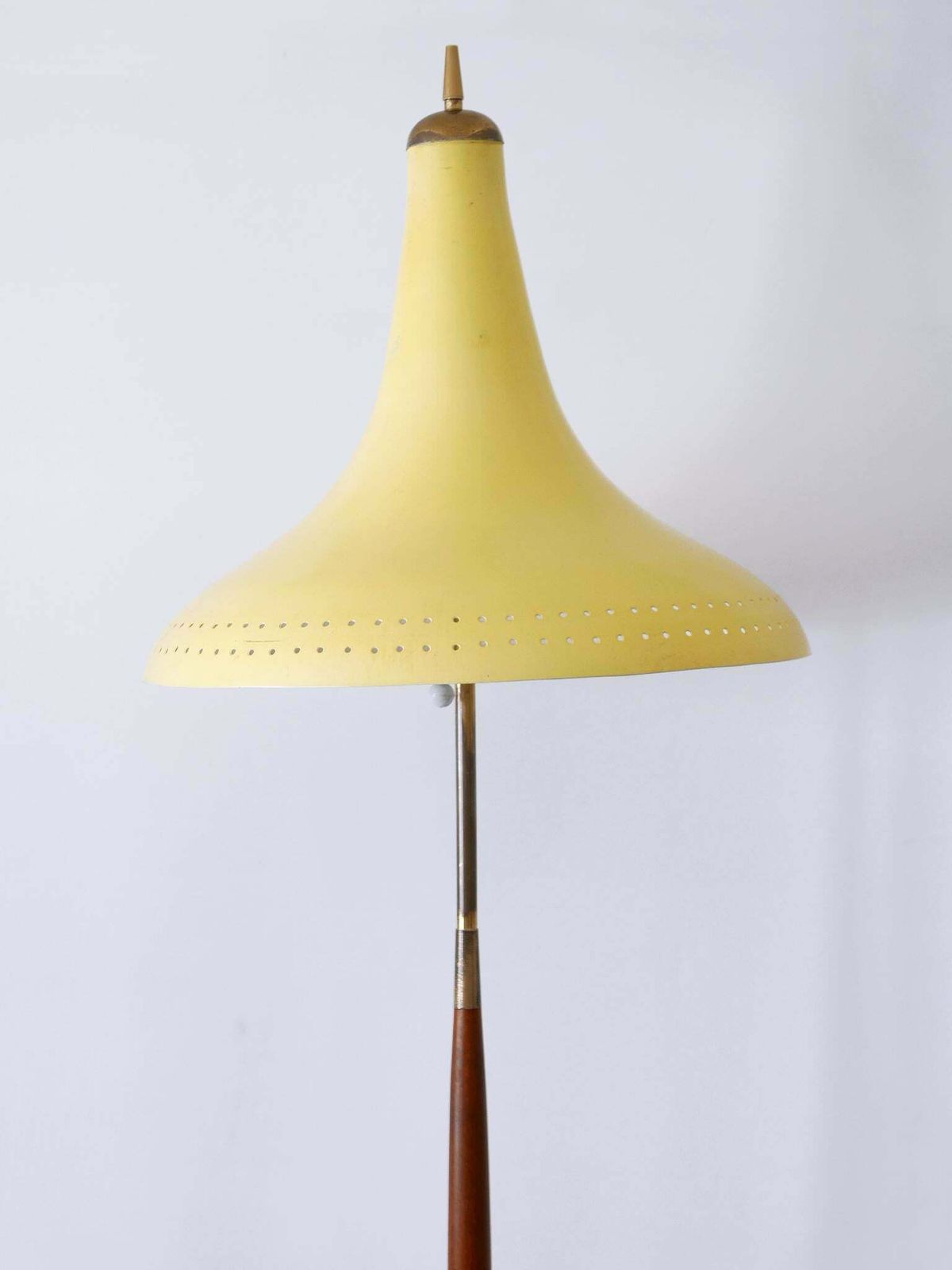 Rare And Elegant Mid Century Modern Floor Lamp Or Standing Light Austria 1960s photo for sale