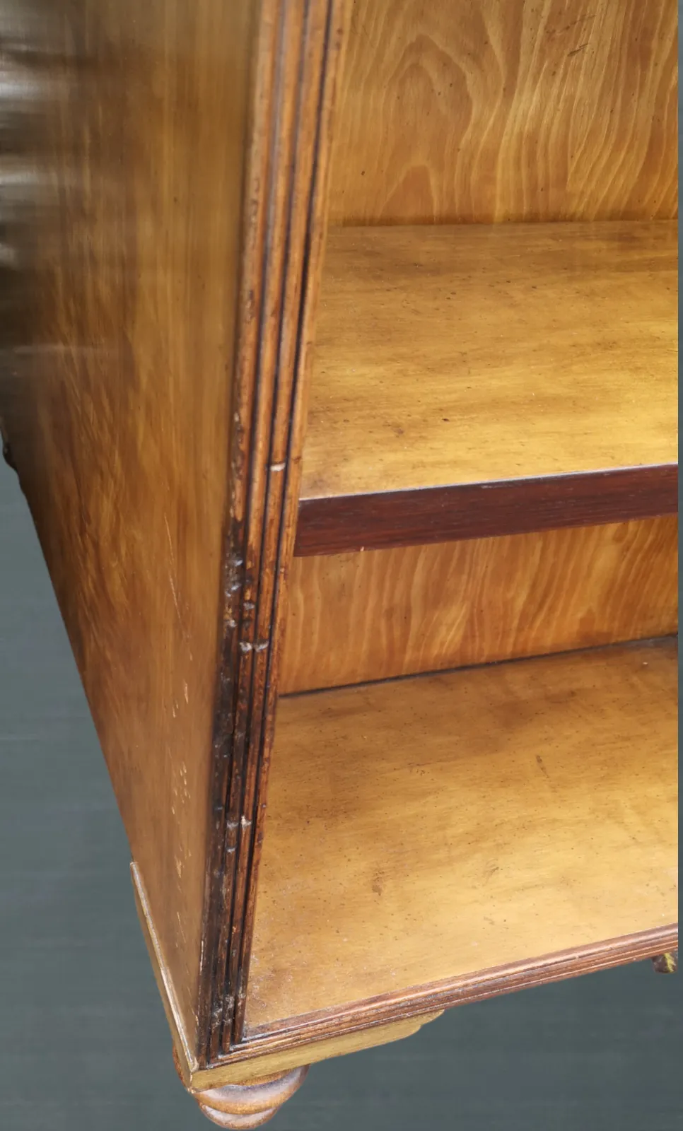 1380.0 English Campaign Style Pedestal Desk By Baker Furniture Collectors Edition photo