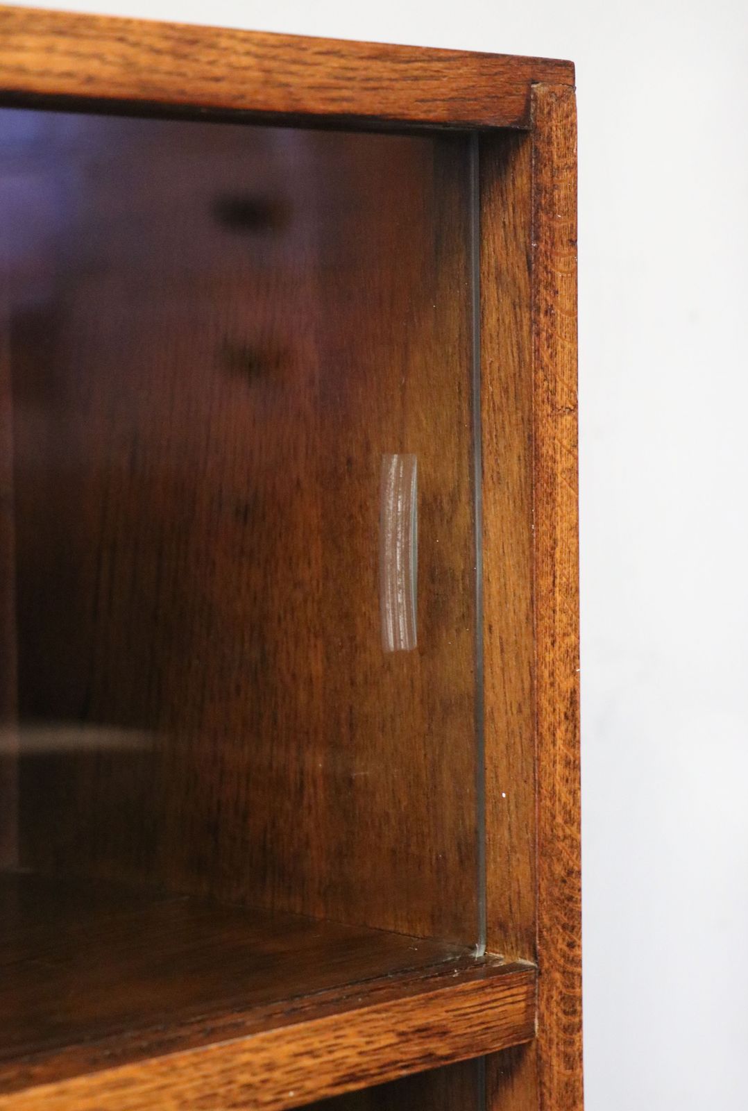 A Lovely Retro Mid Century Display Cabinet Later Sign Written For Anglia Television. photo vintage