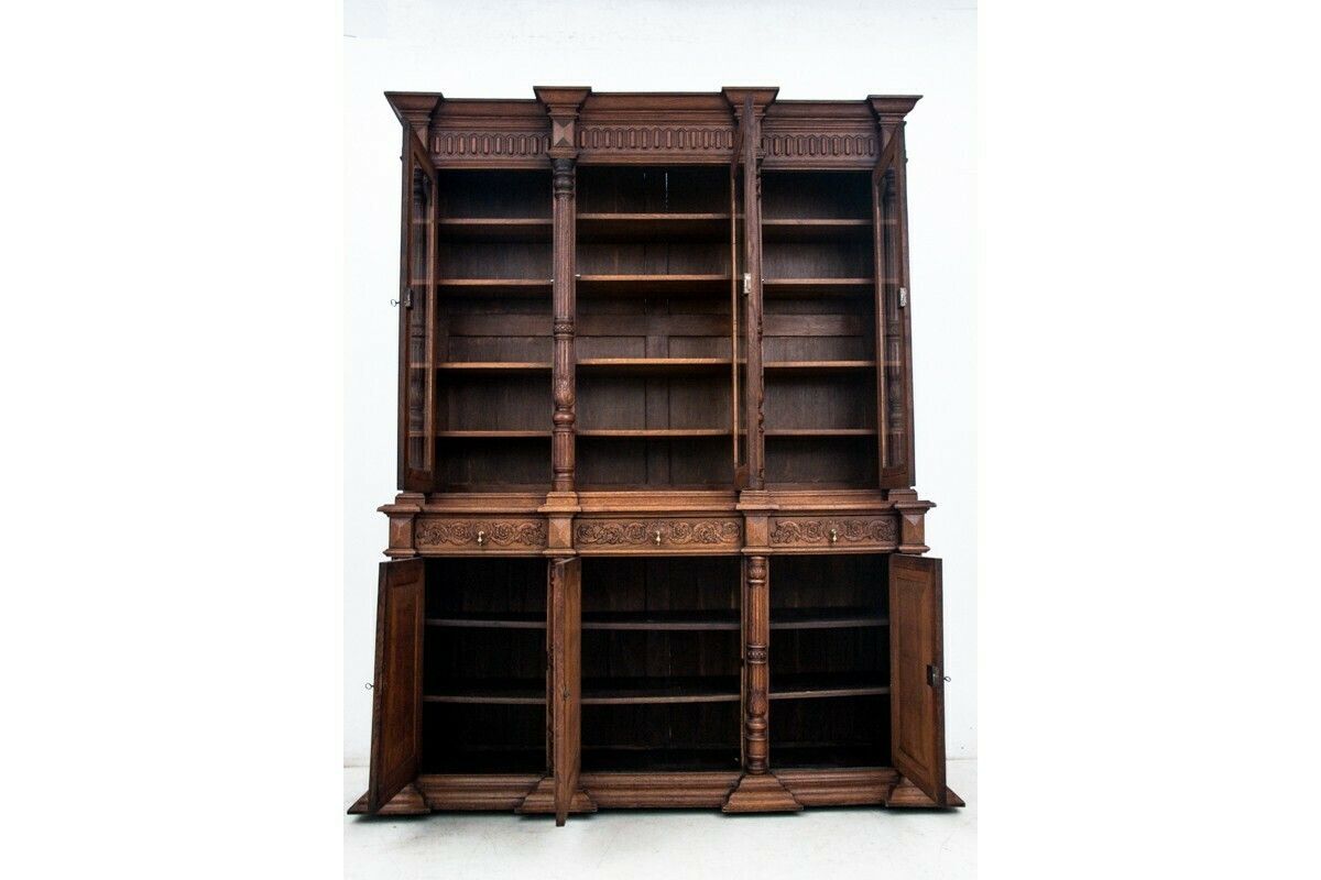 Library, France, Around 1890., 1800s photo buy