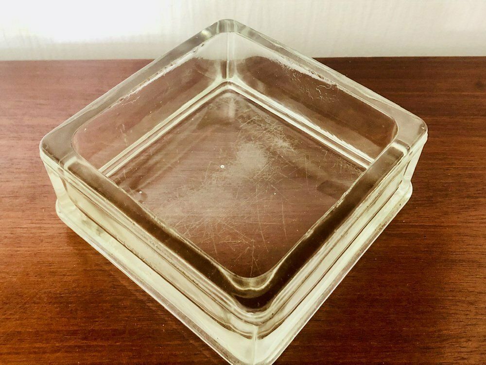 Mid Century Lumax Ashtrays By Charlotte Perriand, Le Corbusier Set Of 2 photo Home Decor