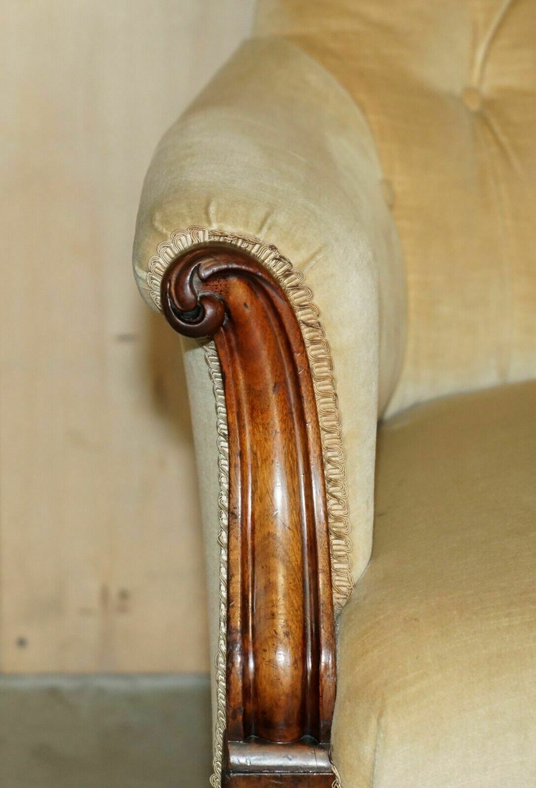 Furniture Important Pair Of Royal Stamped Johnstone & Jeanes Crown Estate Made Armchairs photo