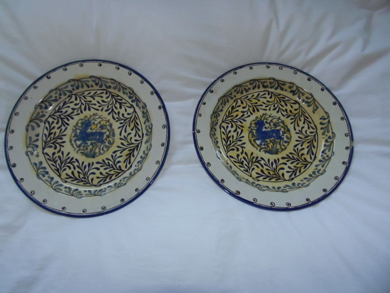 Arts And Crafts Chargers .A Pair Of Doulton Chargers . photo furniture