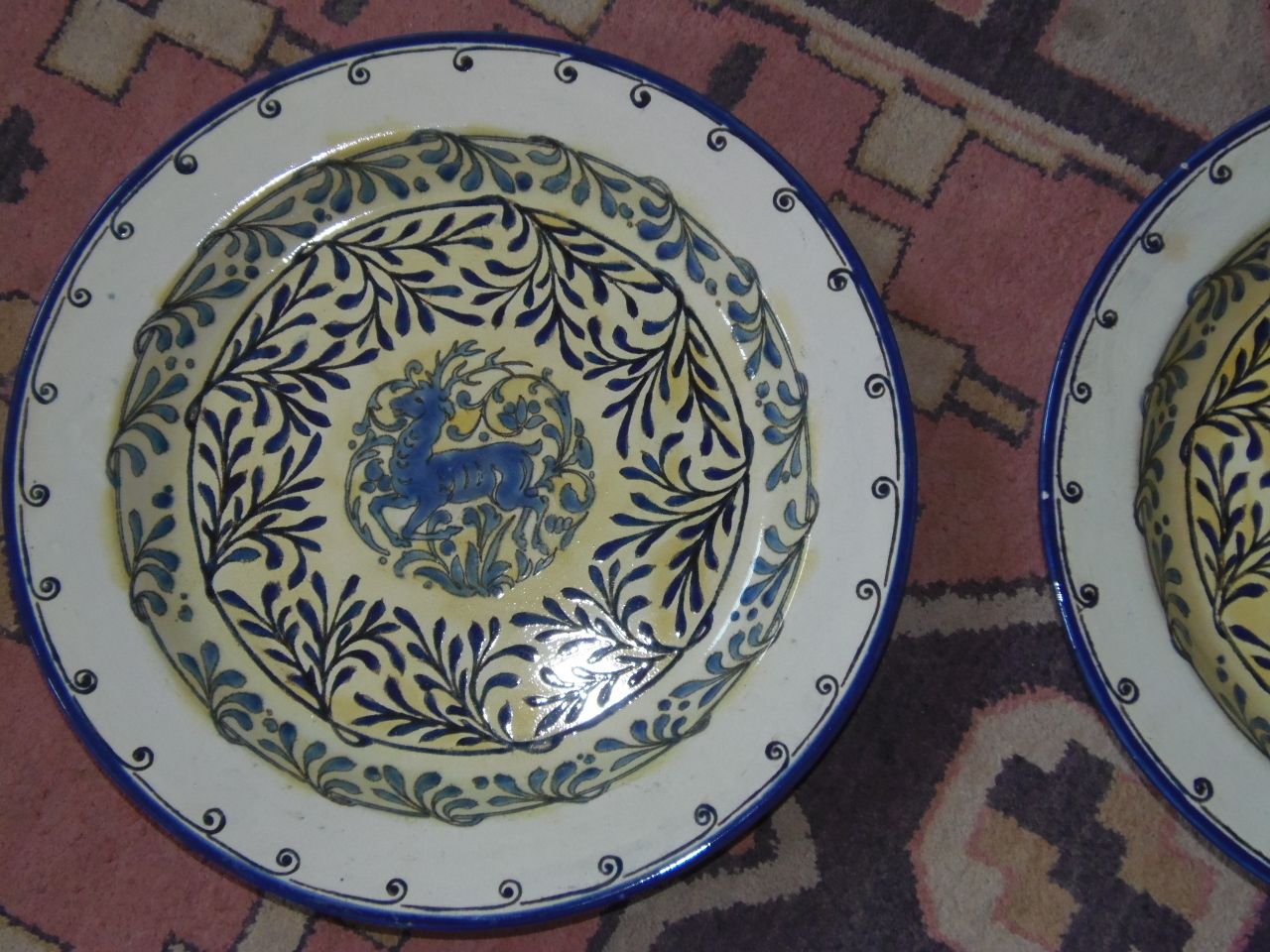Arts And Crafts Chargers .A Pair Of Doulton Chargers . photo buy