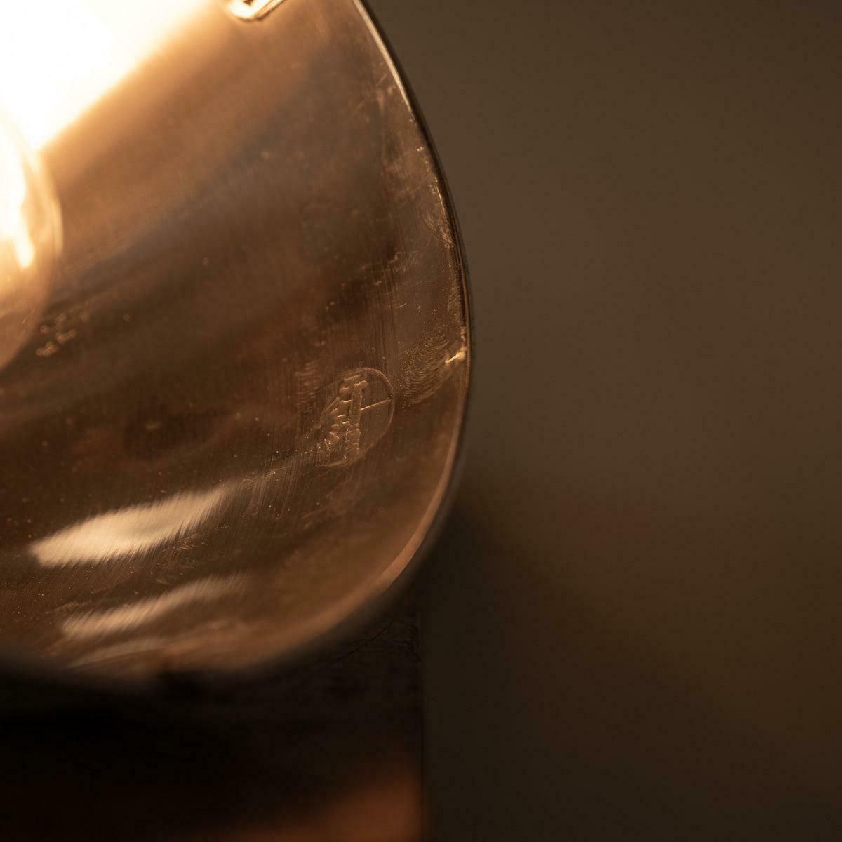 photo furniture Reclaimed Industrial Holophane Verdigris Coppered Spun Aluminium Pendant Lights