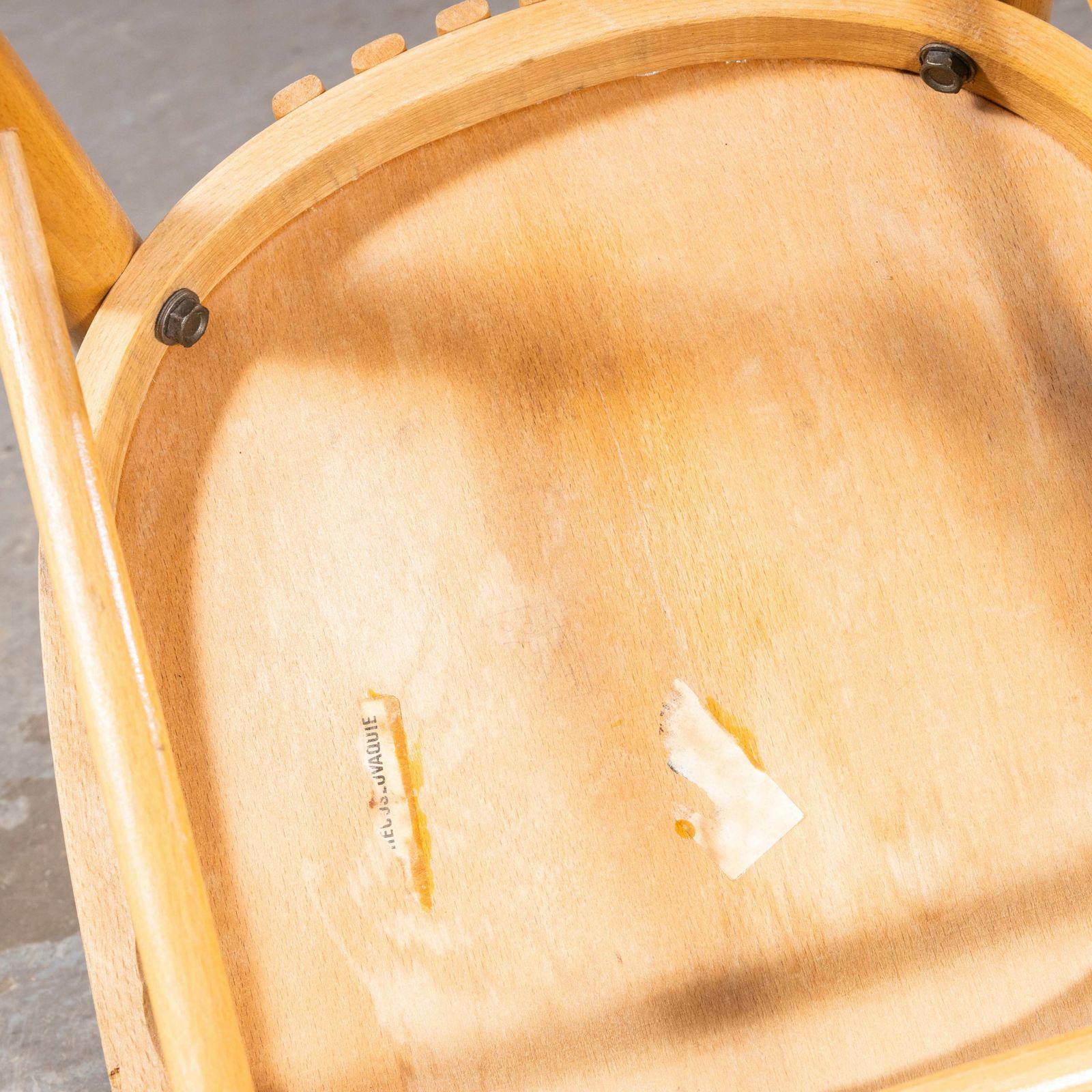 1960’s Blonde Bentwood Dining Chair By Ton – Set Of Nine photo buy