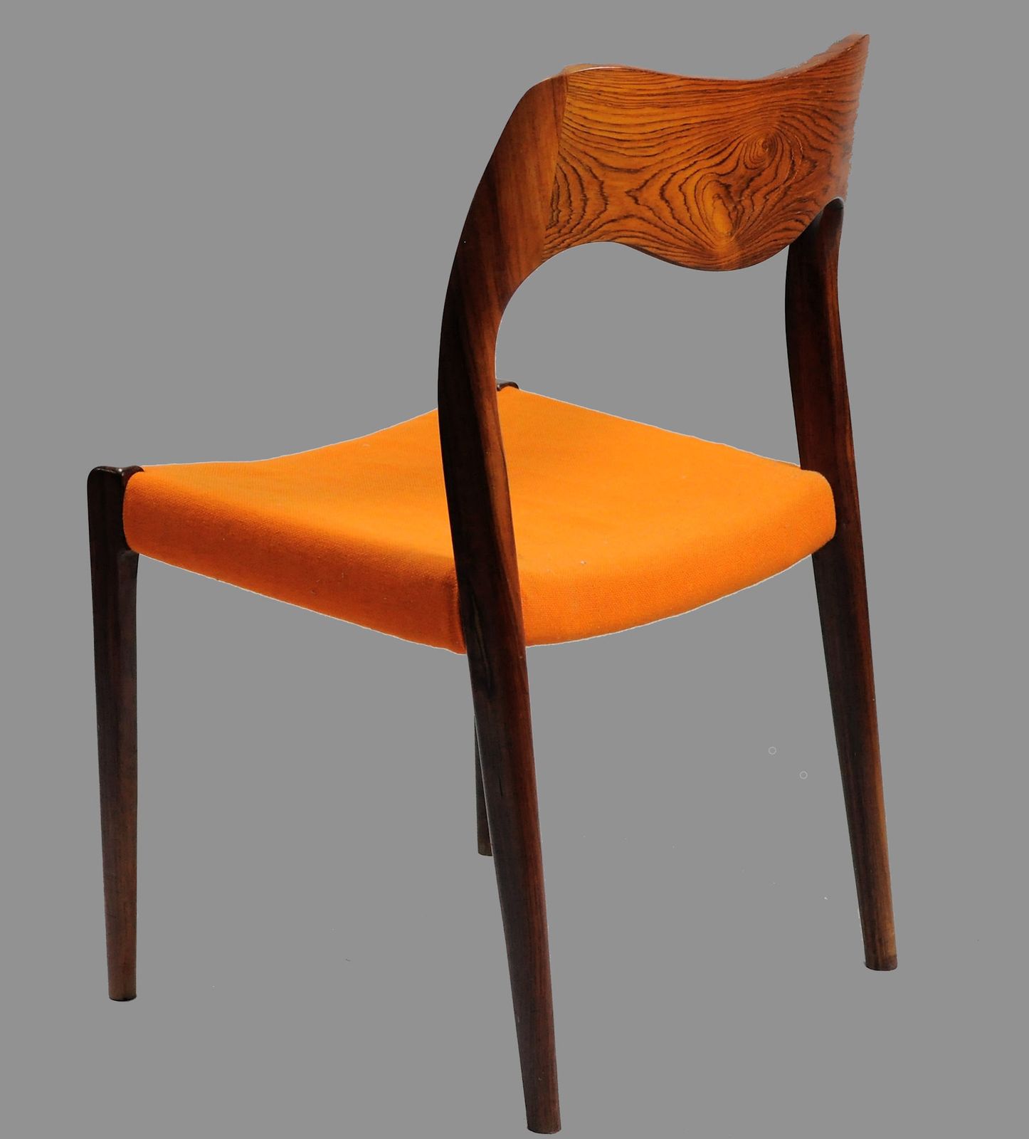 Niels Otto Møller Eight Fully Restored Dining Rosewood Chairs In Rosewood, Custom Upholstery Included photo 9450.0