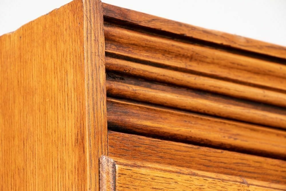 Vintage Style Single Oak Haberdashers Cabinet photo 1395.0