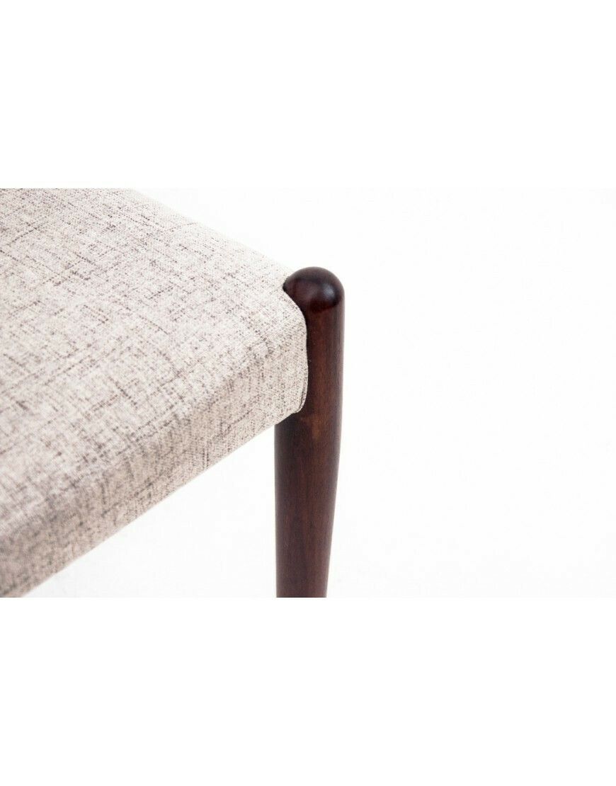 1680.0 Four Rosewood Chairs, Designed By Bernhard Pedersen & Son, Denmark, 1960s. After Renovation. photo