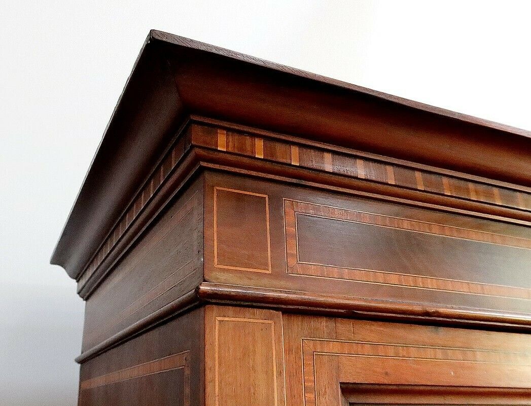 Mahogany Bookcase, Directoire Taste – Early 20th Century photo 3408.9677415700003