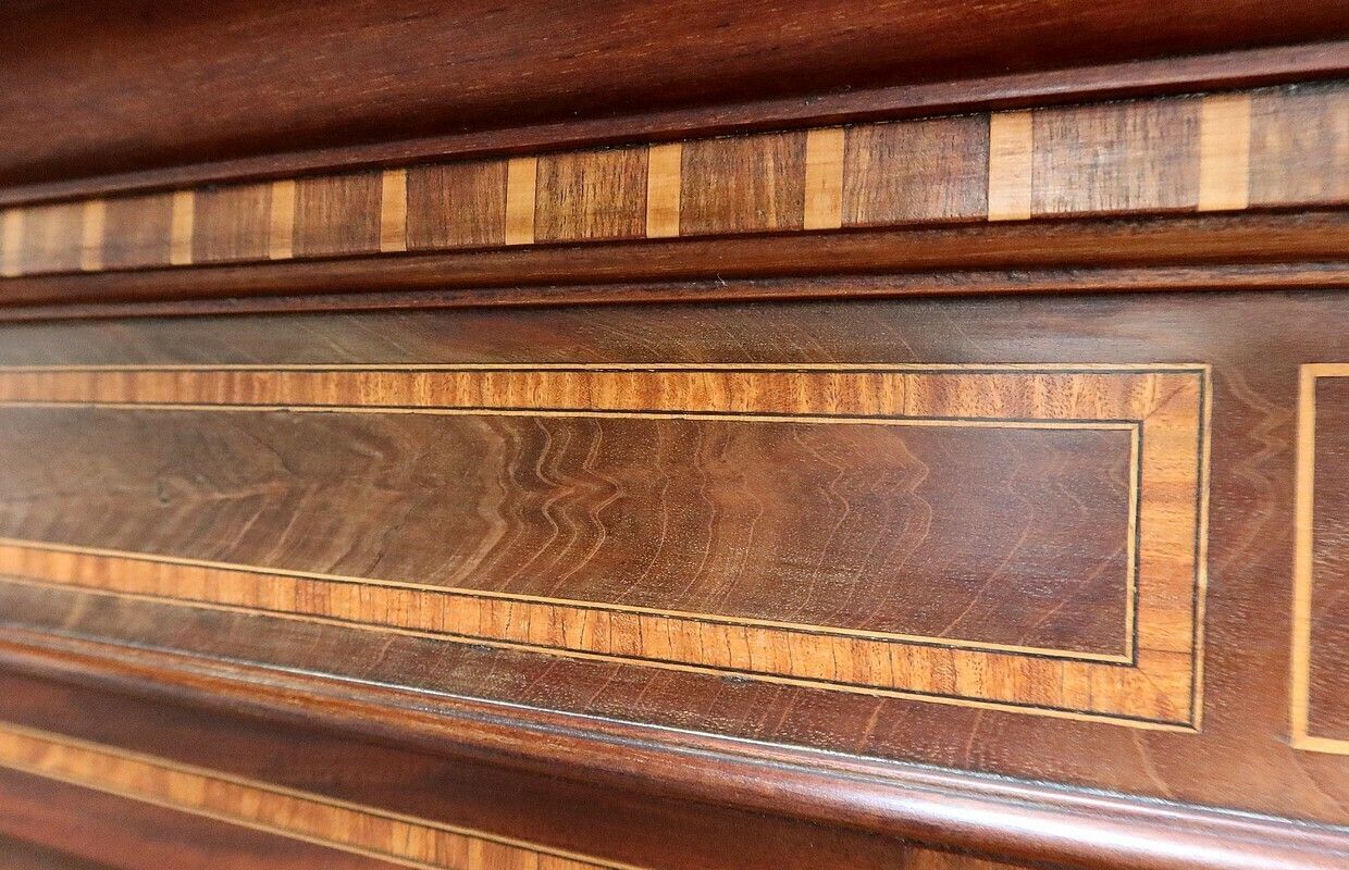 Mahogany Bookcase, Directoire Taste – Early 20th Century photo buy
