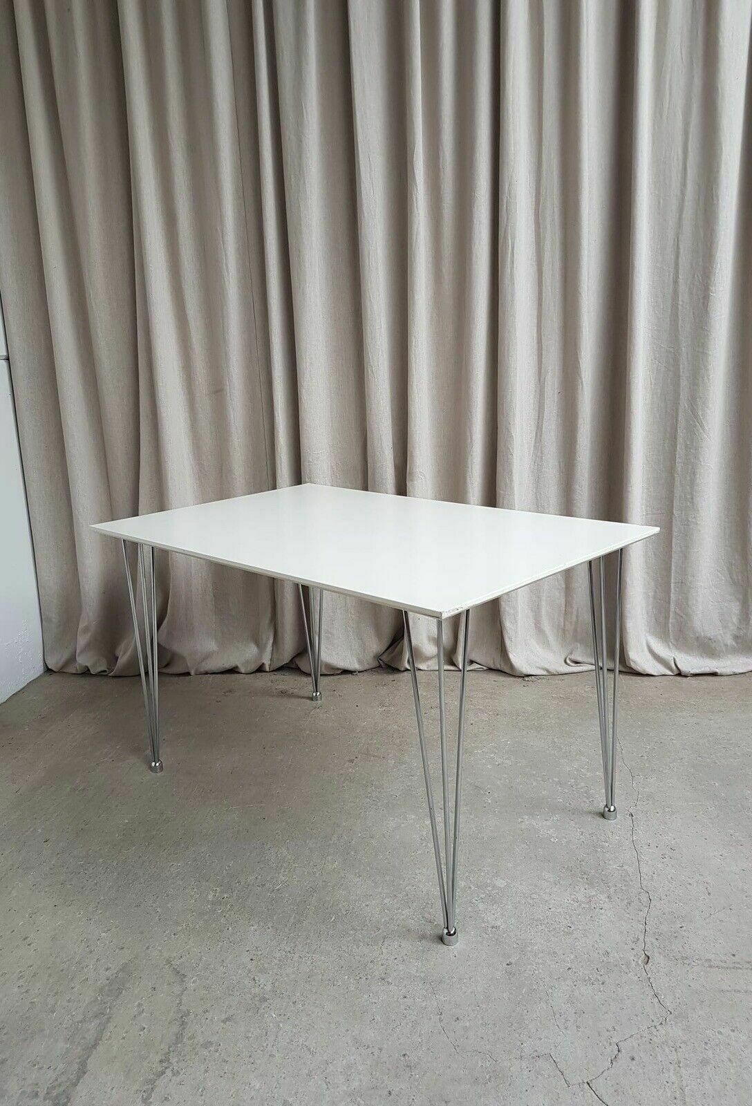 Vtg Late Mid Century Style Modernist Desk Dining Table Danish Scandi Retro photo buy
