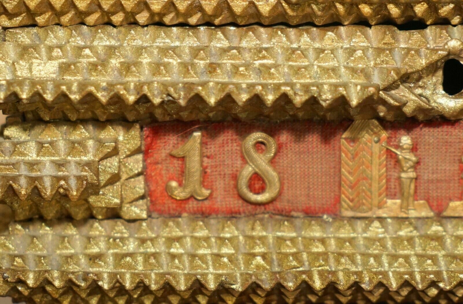 1896 Dated Tramp Art Jewellery Box Zum Andenken / In Memory Of Jewellery Box photo buy