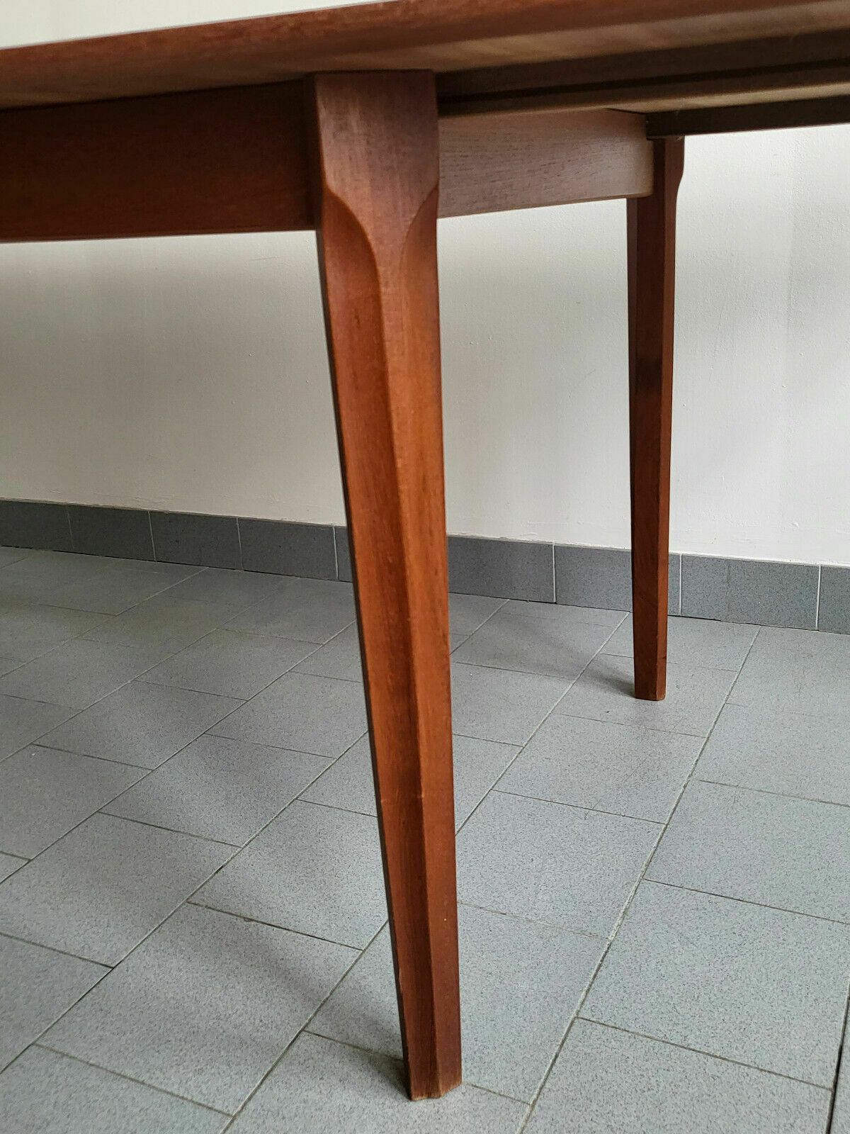 photo furniture Vintage 1960 Danish Scandinavian Teak Dining Table For 12 People 60s 1960s