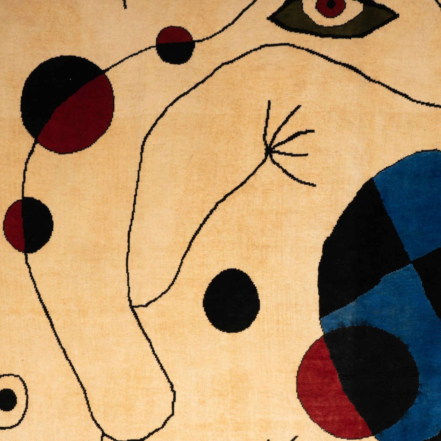 Tapestry, Inspired By Joan Miro. photo furniture