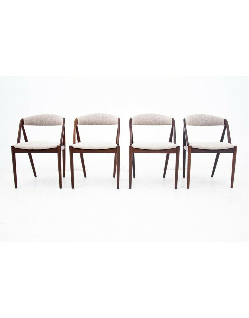 A Set Of Chairs Designed By Kai Kristiansen From The 1960s, Denmark, Model 31. photo furniture