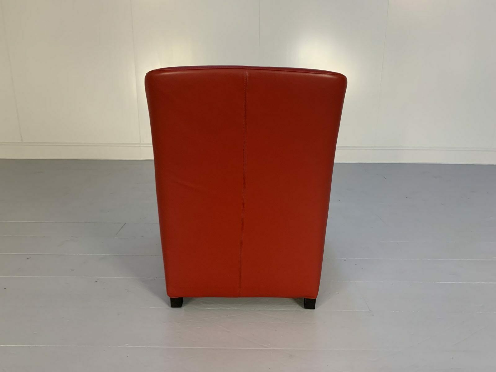 B&B Italia Armchair – “Maxalto Kalos 9750” – In Oxblood “Gamma” Leather photo for sale