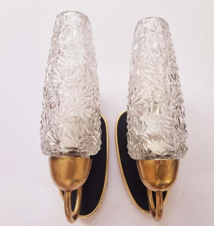 Pair Of Rare Midcentury Wall Lamps, Germany, 1960s photo 395.0