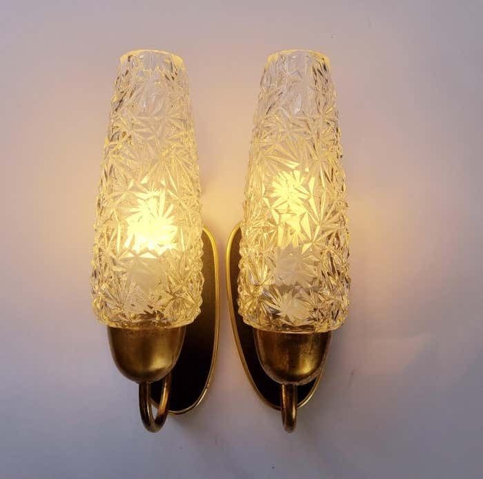 photo buy Pair Of Rare Midcentury Wall Lamps, Germany, 1960s