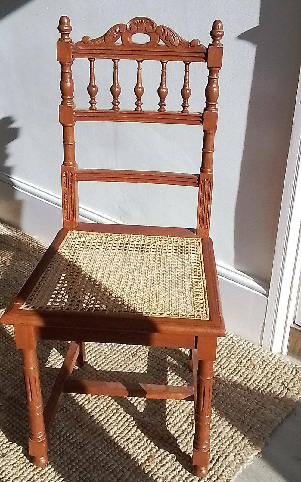 Edwardian Vintage Cane Wooden, Vintage Cane Chair, Modern Wooden Chair Fz52 photo furniture