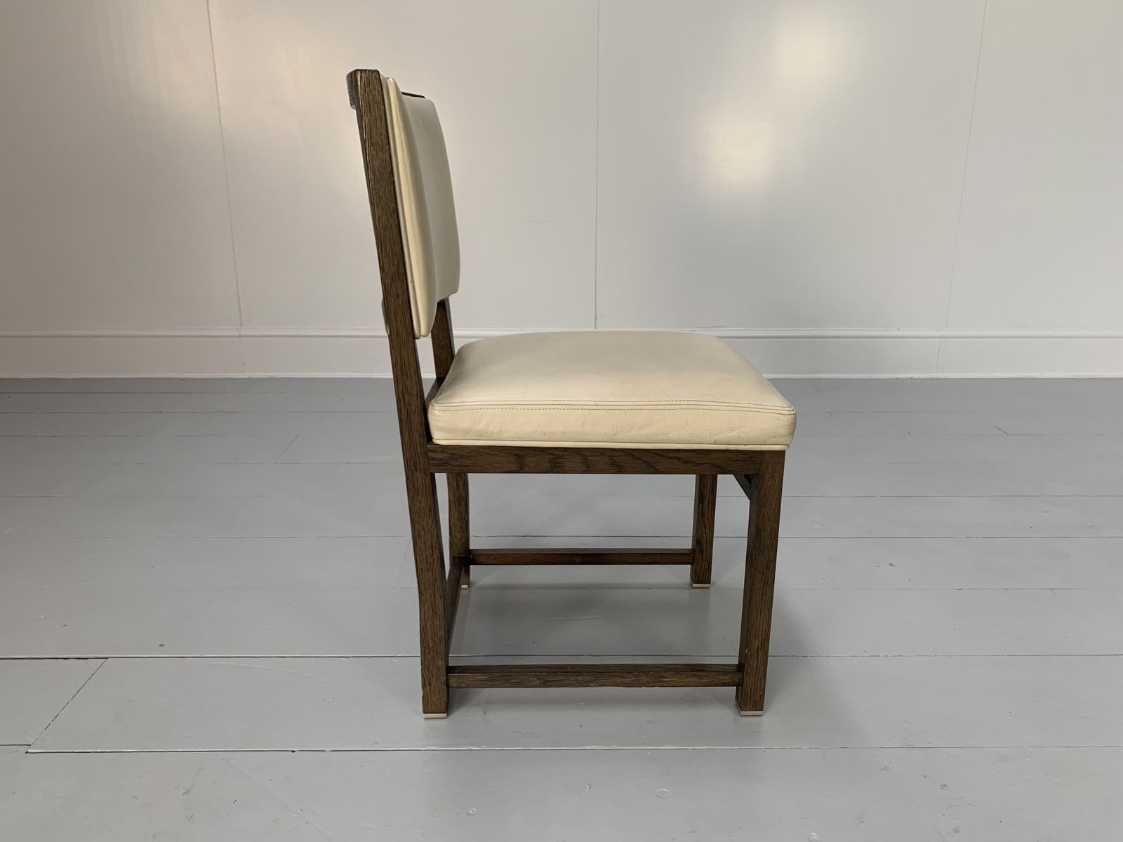 6 B&B Italia “Maxalto Simplice” Dining Chairs – In Oak & Leather photo buy