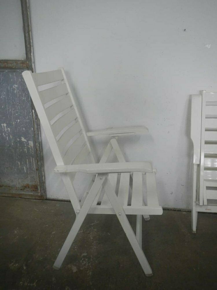 photo for sale Beech Garden Set, 1970, Set Of 8