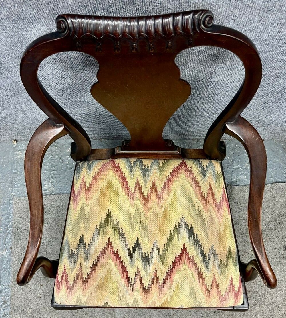 George II Style Mahogany Child's Chair photo vinterior