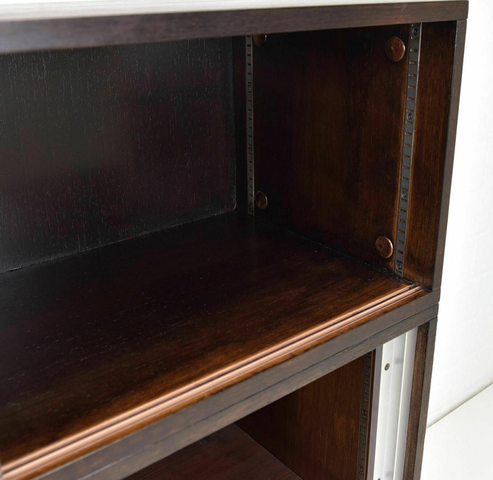 Filing Cabinet Restored Around 1980 Office Cabinet Sliding Doors Showcase Office Vintage photo 777.0